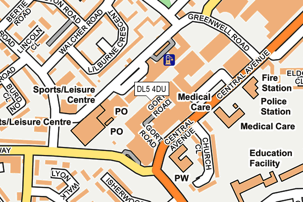 DL5 4DU map - OS OpenMap – Local (Ordnance Survey) DL5 4DU map - OS OpenMap – Local (Ordnance Survey)