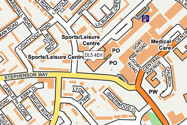 DL5 4EH map - OS OpenMap – Local (Ordnance Survey) DL5 4EH map - OS OpenMap – Local (Ordnance Survey)