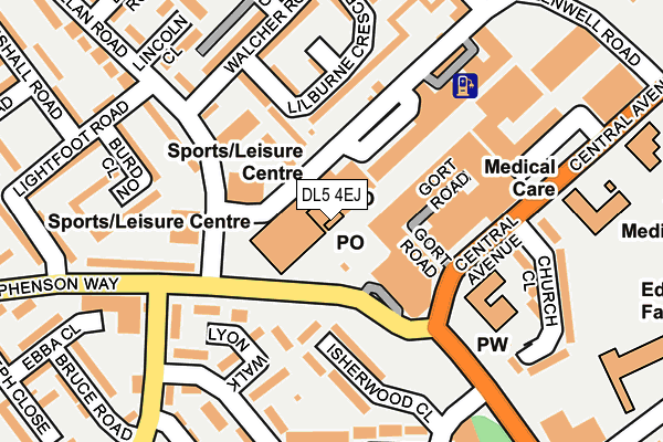 DL5 4EJ map - OS OpenMap – Local (Ordnance Survey) DL5 4EJ map - OS OpenMap – Local (Ordnance Survey)