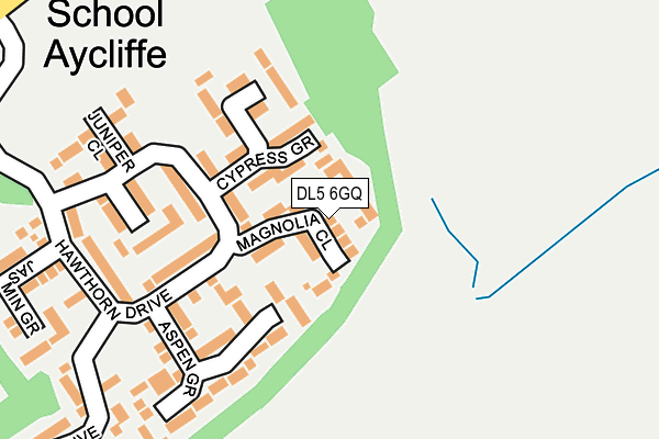 DL5 6GQ map - OS OpenMap – Local (Ordnance Survey) DL5 6GQ map - OS OpenMap – Local (Ordnance Survey)