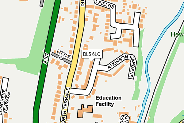 DL5 6LQ map - OS OpenMap – Local (Ordnance Survey) DL5 6LQ map - OS OpenMap – Local (Ordnance Survey)