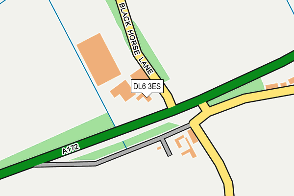 DL6 3ES map - OS OpenMap – Local (Ordnance Survey) DL6 3ES map - OS OpenMap – Local (Ordnance Survey)
