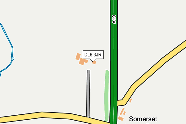 DL6 3JR map - OS OpenMap – Local (Ordnance Survey) DL6 3JR map - OS OpenMap – Local (Ordnance Survey)