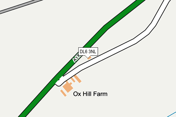 DL6 3NL map - OS OpenMap – Local (Ordnance Survey) DL6 3NL map - OS OpenMap – Local (Ordnance Survey)