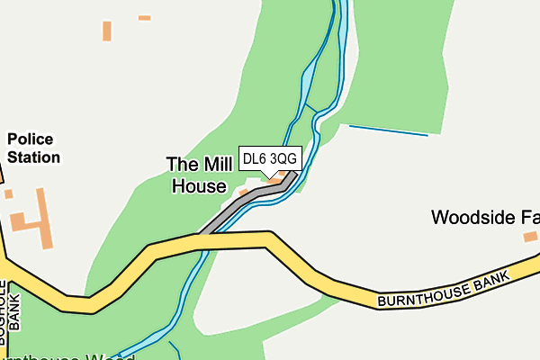 DL6 3QG map - OS OpenMap – Local (Ordnance Survey) DL6 3QG map - OS OpenMap – Local (Ordnance Survey)