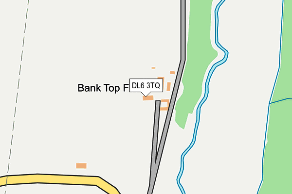 DL6 3TQ map - OS OpenMap – Local (Ordnance Survey) DL6 3TQ map - OS OpenMap – Local (Ordnance Survey)