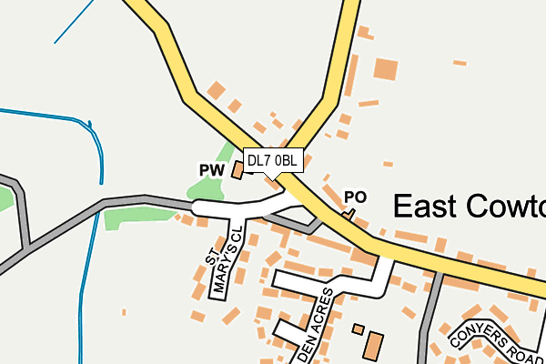 DL7 0BL map - OS OpenMap – Local (Ordnance Survey) DL7 0BL map - OS OpenMap – Local (Ordnance Survey)
