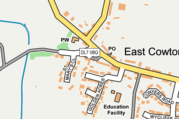 DL7 0BQ map - OS OpenMap – Local (Ordnance Survey) DL7 0BQ map - OS OpenMap – Local (Ordnance Survey)