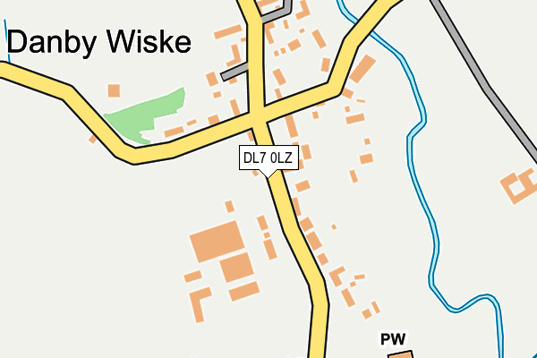 DL7 0LZ map - OS OpenMap – Local (Ordnance Survey) DL7 0LZ map - OS OpenMap – Local (Ordnance Survey)