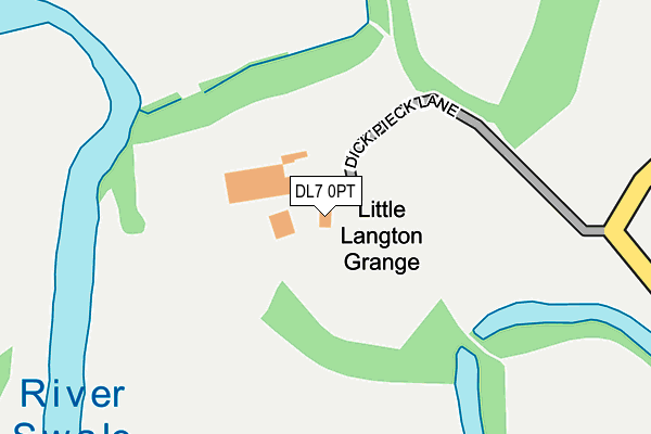 DL7 0PT map - OS OpenMap – Local (Ordnance Survey) DL7 0PT map - OS OpenMap – Local (Ordnance Survey)