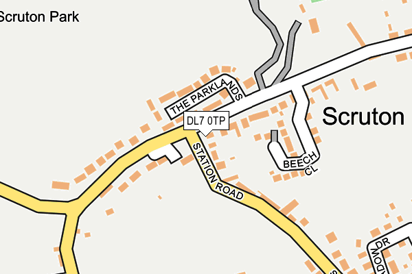 DL7 0TP map - OS OpenMap – Local (Ordnance Survey) DL7 0TP map - OS OpenMap – Local (Ordnance Survey)
