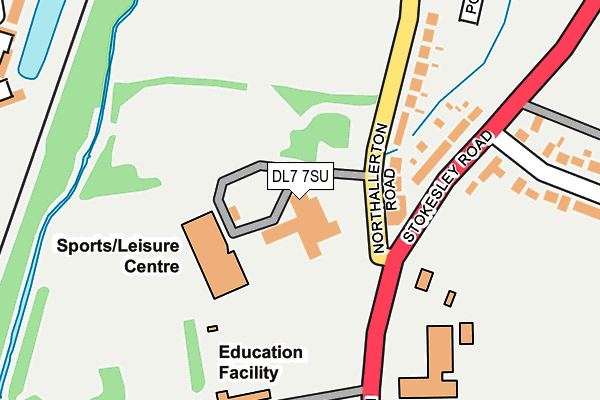 DL7 7SU map - OS OpenMap – Local (Ordnance Survey) DL7 7SU map - OS OpenMap – Local (Ordnance Survey)