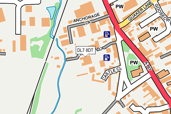 DL7 8DT map - OS OpenMap – Local (Ordnance Survey) DL7 8DT map - OS OpenMap – Local (Ordnance Survey)