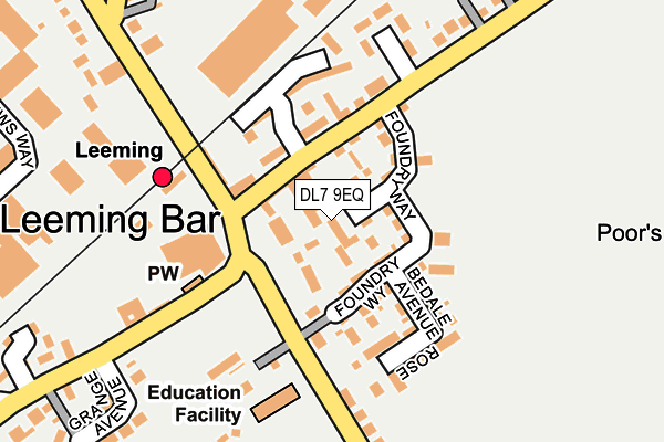 DL7 9EQ map - OS OpenMap – Local (Ordnance Survey) DL7 9EQ map - OS OpenMap – Local (Ordnance Survey)