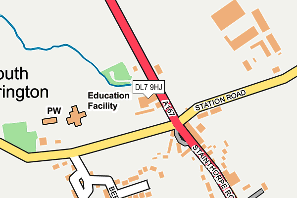 DL7 9HJ map - OS OpenMap – Local (Ordnance Survey) DL7 9HJ map - OS OpenMap – Local (Ordnance Survey)