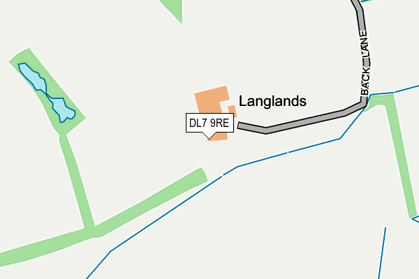 DL7 9RE map - OS OpenMap – Local (Ordnance Survey) DL7 9RE map - OS OpenMap – Local (Ordnance Survey)