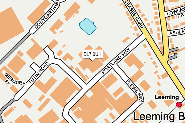 DL7 9UH map - OS OpenMap – Local (Ordnance Survey) DL7 9UH map - OS OpenMap – Local (Ordnance Survey)
