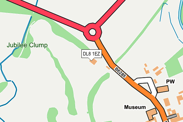 DL8 1EZ map - OS OpenMap – Local (Ordnance Survey) DL8 1EZ map - OS OpenMap – Local (Ordnance Survey)