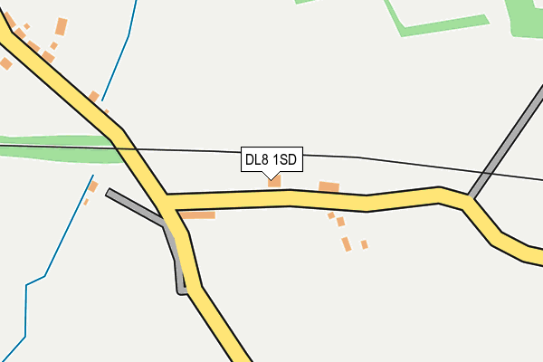 DL8 1SD map - OS OpenMap – Local (Ordnance Survey) DL8 1SD map - OS OpenMap – Local (Ordnance Survey)