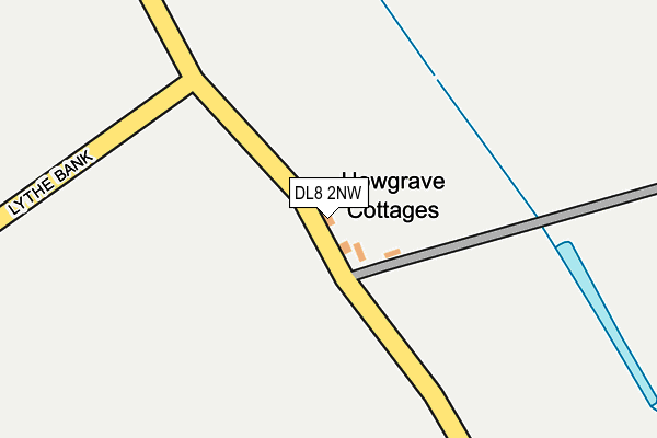 DL8 2NW map - OS OpenMap – Local (Ordnance Survey) DL8 2NW map - OS OpenMap – Local (Ordnance Survey)