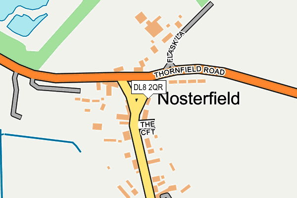 DL8 2QR map - OS OpenMap – Local (Ordnance Survey)
