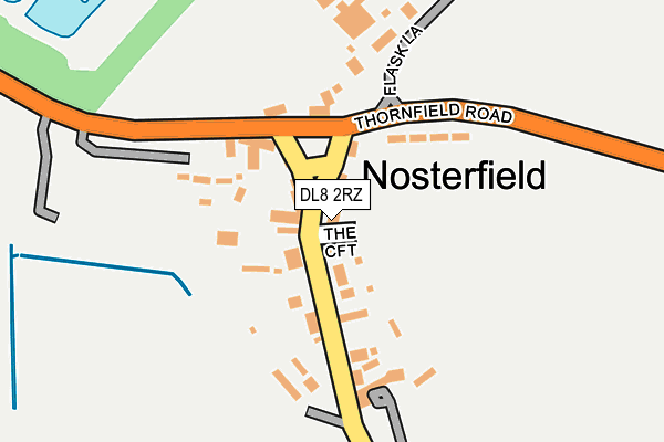 DL8 2RZ map - OS OpenMap – Local (Ordnance Survey) DL8 2RZ map - OS OpenMap – Local (Ordnance Survey)