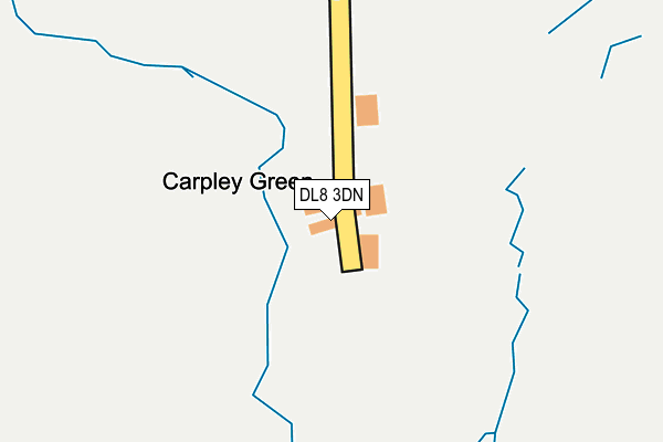 DL8 3DN map - OS OpenMap – Local (Ordnance Survey) DL8 3DN map - OS OpenMap – Local (Ordnance Survey)