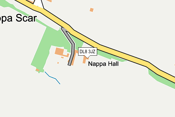 DL8 3JZ map - OS OpenMap – Local (Ordnance Survey) DL8 3JZ map - OS OpenMap – Local (Ordnance Survey)