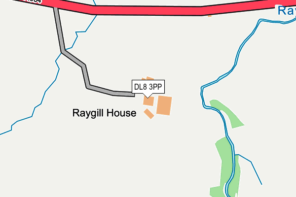 DL8 3PP map - OS OpenMap – Local (Ordnance Survey) DL8 3PP map - OS OpenMap – Local (Ordnance Survey)