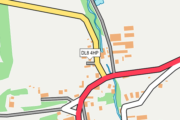 DL8 4HP map - OS OpenMap – Local (Ordnance Survey) DL8 4HP map - OS OpenMap – Local (Ordnance Survey)