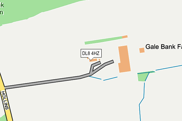 DL8 4HZ map - OS OpenMap – Local (Ordnance Survey) DL8 4HZ map - OS OpenMap – Local (Ordnance Survey)