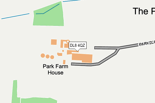 DL8 4QZ map - OS OpenMap – Local (Ordnance Survey) DL8 4QZ map - OS OpenMap – Local (Ordnance Survey)