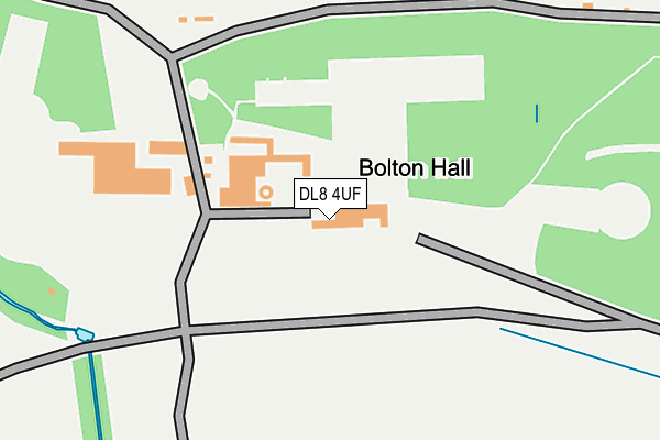 DL8 4UF map - OS OpenMap – Local (Ordnance Survey) DL8 4UF map - OS OpenMap – Local (Ordnance Survey)