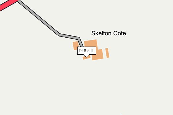 DL8 5JL map - OS OpenMap – Local (Ordnance Survey) DL8 5JL map - OS OpenMap – Local (Ordnance Survey)