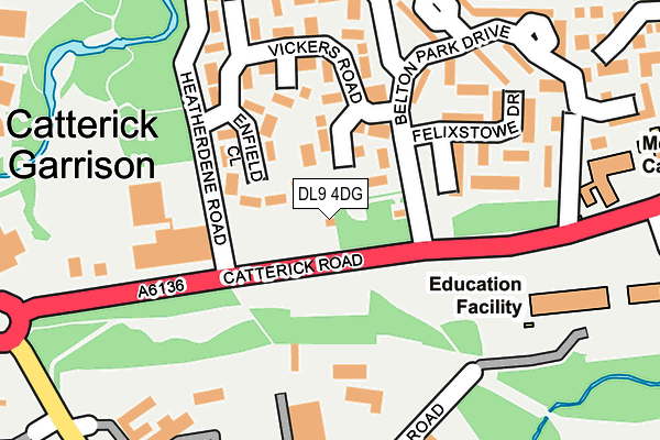 DL9 4DG map - OS OpenMap – Local (Ordnance Survey) DL9 4DG map - OS OpenMap – Local (Ordnance Survey)