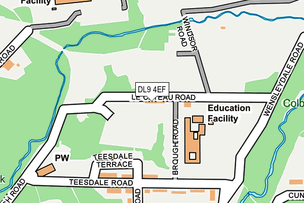 DL9 4EF map - OS OpenMap – Local (Ordnance Survey) DL9 4EF map - OS OpenMap – Local (Ordnance Survey)