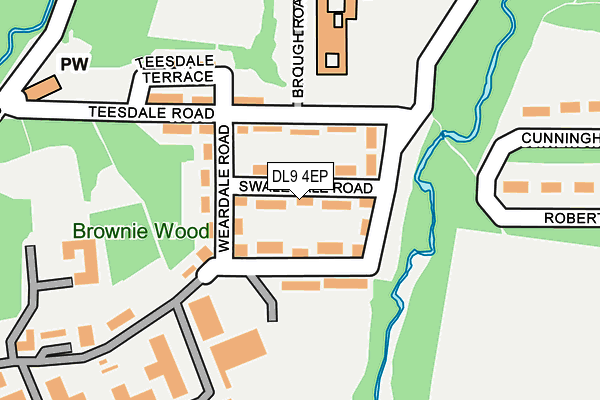 DL9 4EP map - OS OpenMap – Local (Ordnance Survey) DL9 4EP map - OS OpenMap – Local (Ordnance Survey)