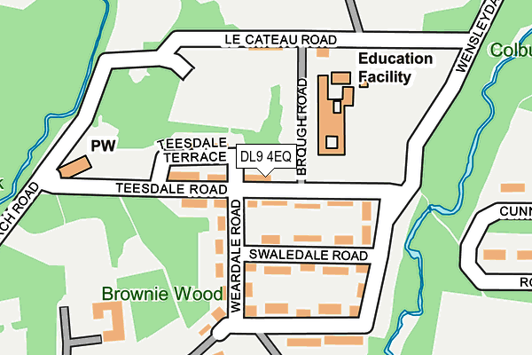 DL9 4EQ map - OS OpenMap – Local (Ordnance Survey) DL9 4EQ map - OS OpenMap – Local (Ordnance Survey)