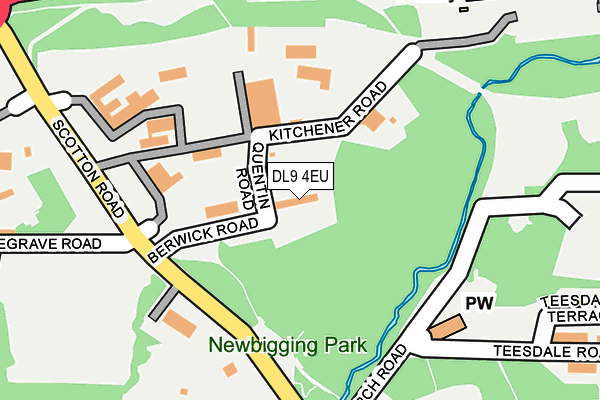 DL9 4EU map - OS OpenMap – Local (Ordnance Survey) DL9 4EU map - OS OpenMap – Local (Ordnance Survey)