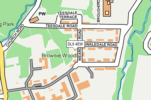 DL9 4EW map - OS OpenMap – Local (Ordnance Survey) DL9 4EW map - OS OpenMap – Local (Ordnance Survey)