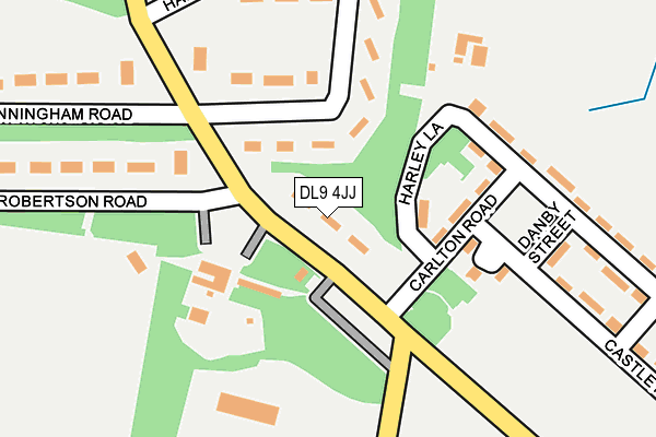 DL9 4JJ map - OS OpenMap – Local (Ordnance Survey) DL9 4JJ map - OS OpenMap – Local (Ordnance Survey)