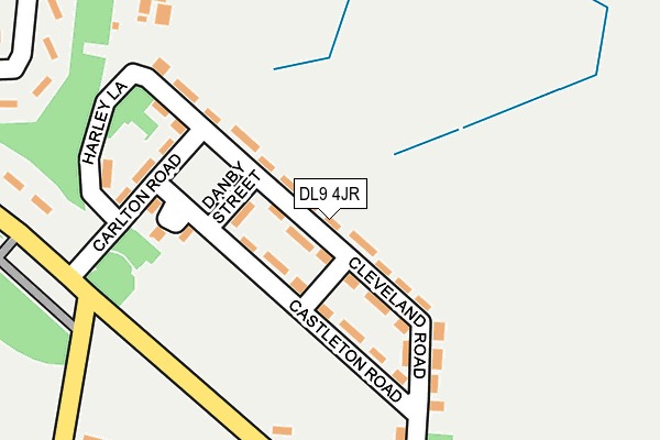 DL9 4JR map - OS OpenMap – Local (Ordnance Survey) DL9 4JR map - OS OpenMap – Local (Ordnance Survey)