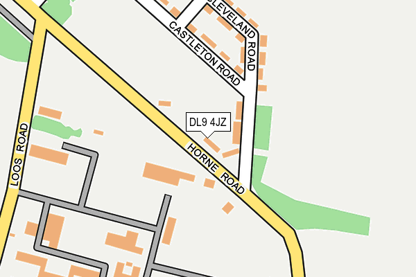 DL9 4JZ map - OS OpenMap – Local (Ordnance Survey) DL9 4JZ map - OS OpenMap – Local (Ordnance Survey)