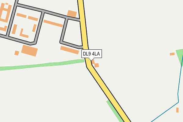 DL9 4LA map - OS OpenMap – Local (Ordnance Survey) DL9 4LA map - OS OpenMap – Local (Ordnance Survey)