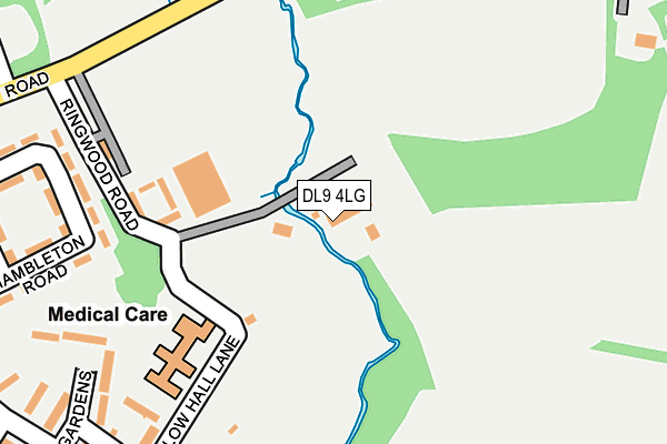DL9 4LG map - OS OpenMap – Local (Ordnance Survey) DL9 4LG map - OS OpenMap – Local (Ordnance Survey)