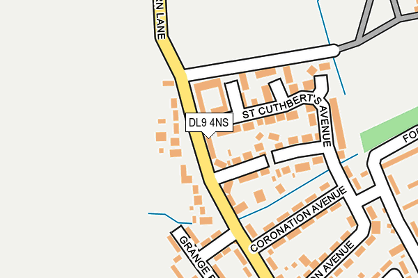 DL9 4NS map - OS OpenMap – Local (Ordnance Survey) DL9 4NS map - OS OpenMap – Local (Ordnance Survey)