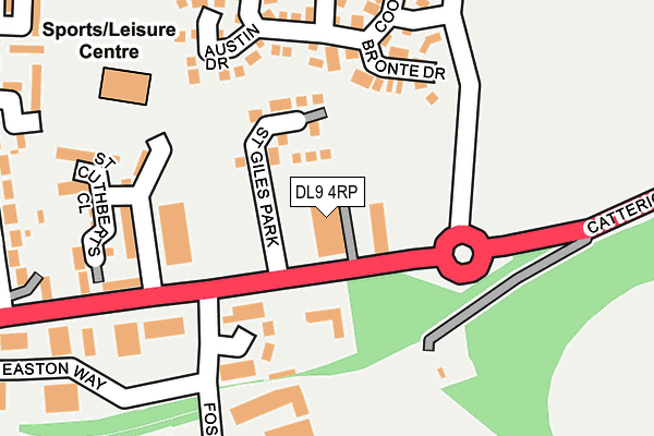 DL9 4RP map - OS OpenMap – Local (Ordnance Survey) DL9 4RP map - OS OpenMap – Local (Ordnance Survey)