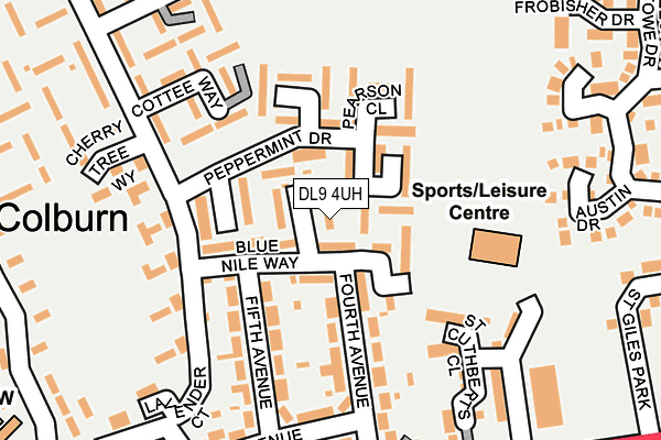 DL9 4UH map - OS OpenMap – Local (Ordnance Survey) DL9 4UH map - OS OpenMap – Local (Ordnance Survey)