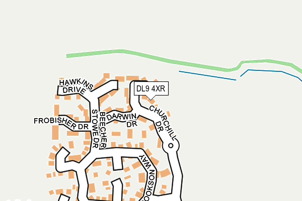 DL9 4XR map - OS OpenMap – Local (Ordnance Survey) DL9 4XR map - OS OpenMap – Local (Ordnance Survey)