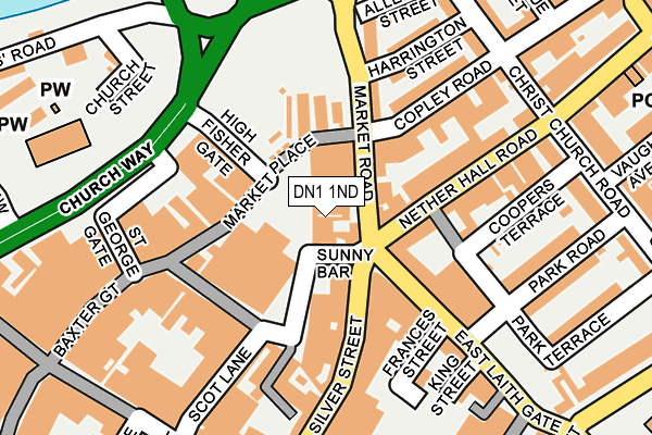 DN1 1ND map - OS OpenMap – Local (Ordnance Survey) DN1 1ND map - OS OpenMap – Local (Ordnance Survey)